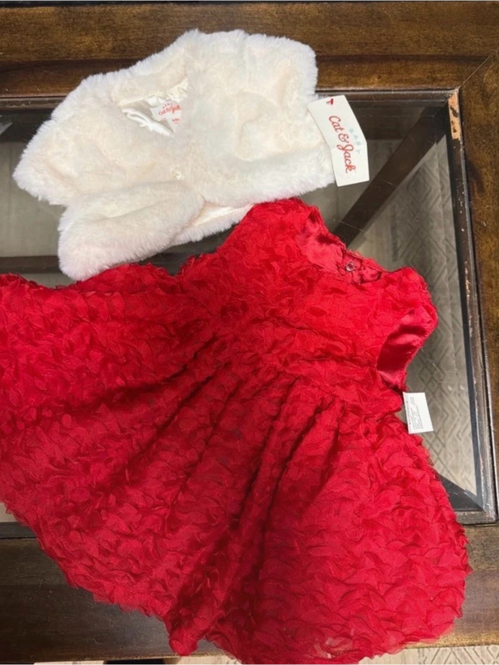 Carter's Red Toddler Dressy Top